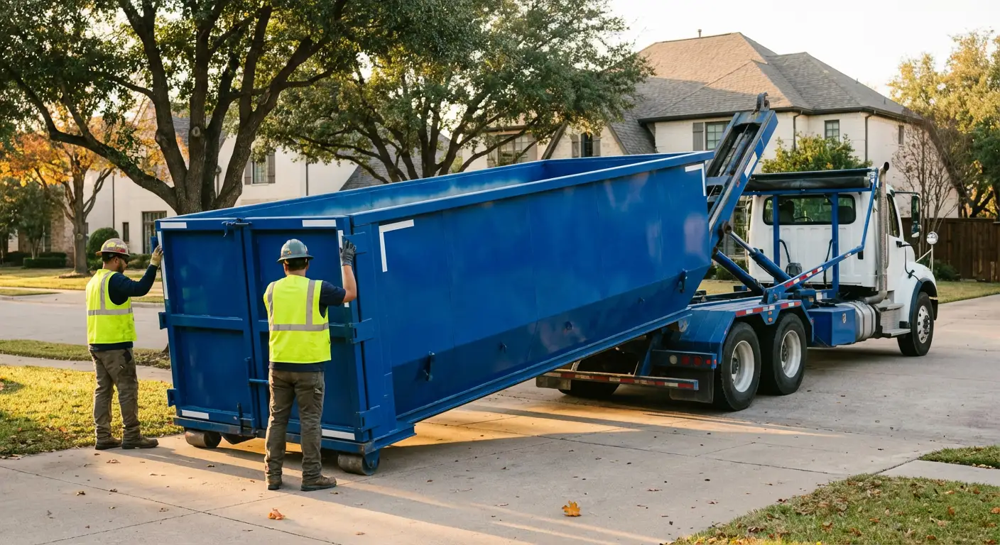 Roll-off dumpster rental service in Brooklyn Park