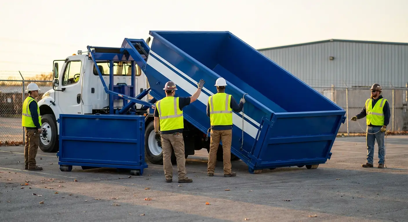 Roll-off dumpster service in Brooklyn Park, MN