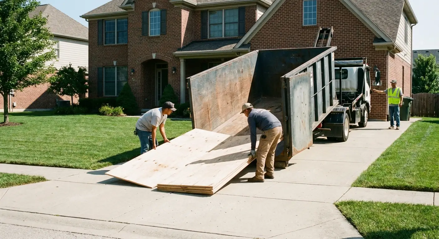 Noble Parkway Dumpsters safety standards visualization in Brooklyn Park, MN