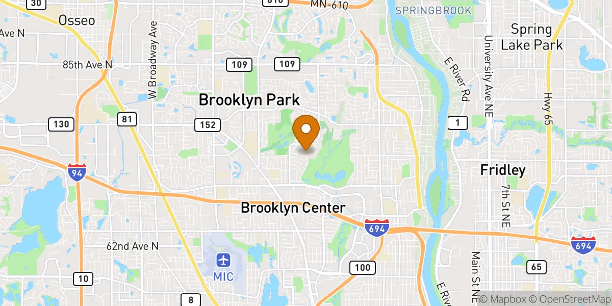  neighborhood map in Brooklyn Park, MN