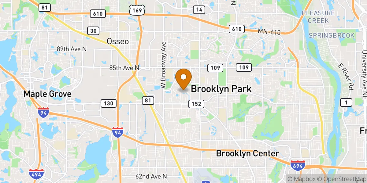  neighborhood map in Brooklyn Park, MN